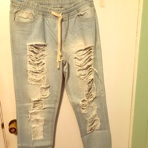 G style denim joggers